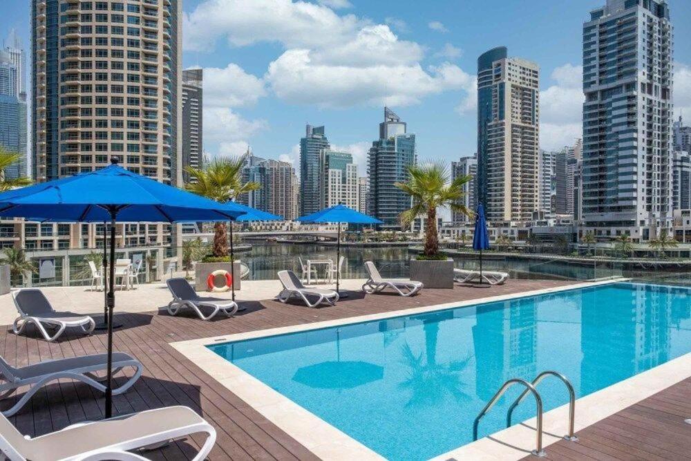 Dubai Marina, Liv Residence, Luxury Studio Apartment 외부 사진